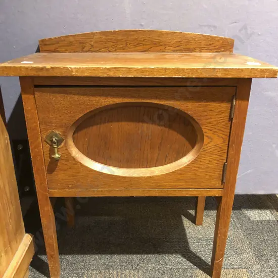 Oak Pot Cupboard