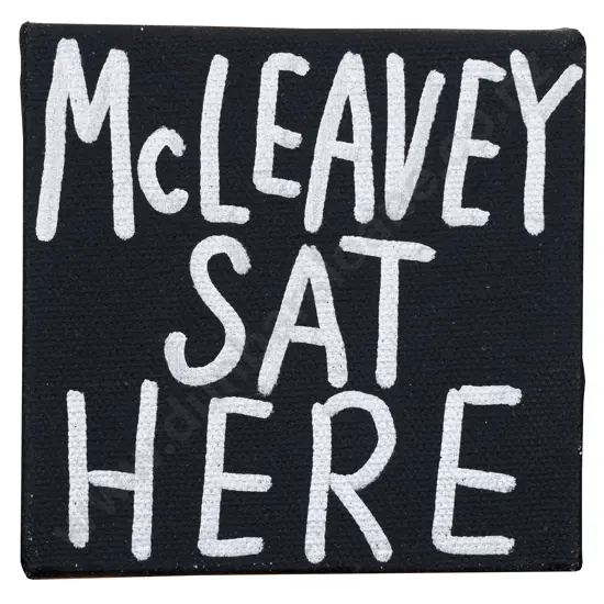 John Reynolds (b.1956) - McLeavey Sat Here