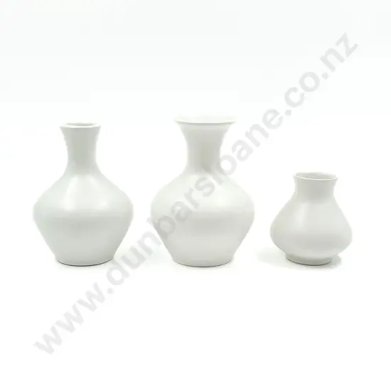 Three Crown Lynn Slip Cast Vases