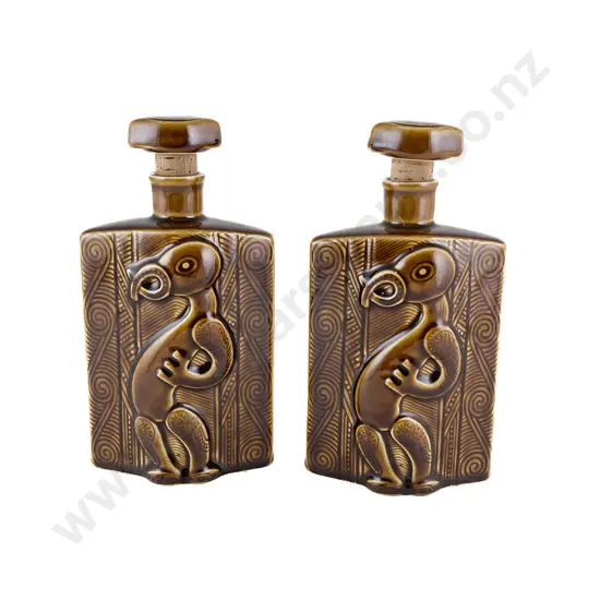 Pair of Wine Bottles for Lincoln Wines