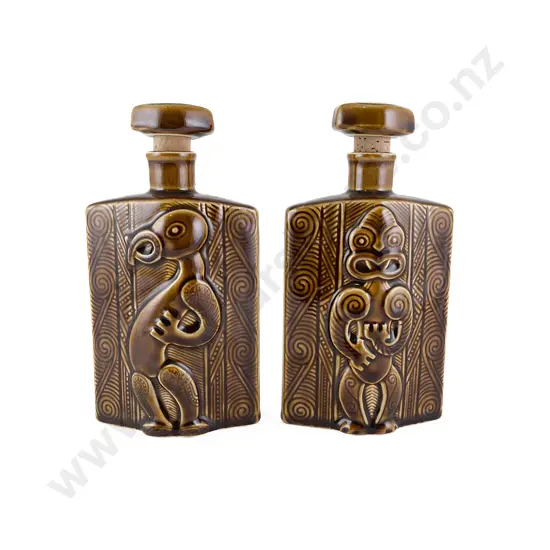 Pair of Wine Bottles for Lincoln Wines