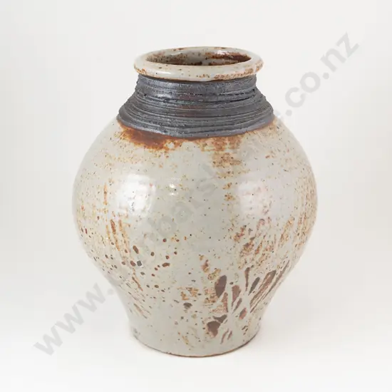 Peter Stichbury Large Shino Vase