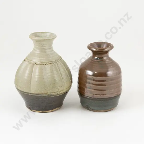 Peter Stichbury Small Ash Glazed Vase