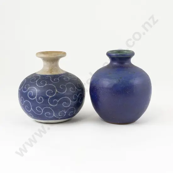 Graeme Storm Pair Of Small Vases