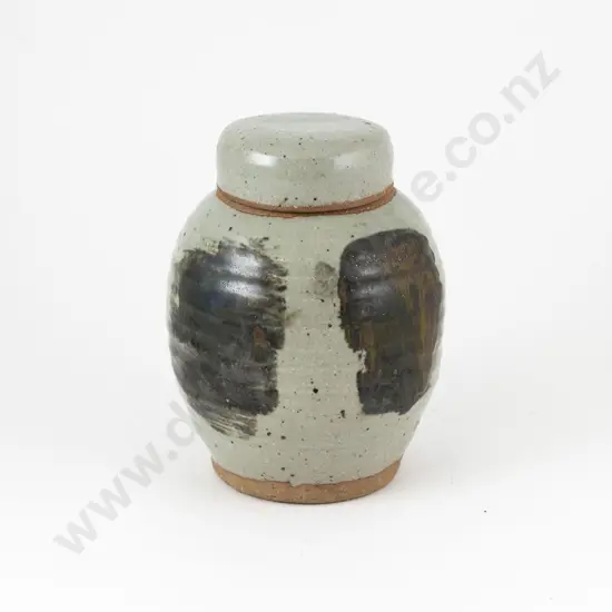 Paul Melser And Anna Gandy Lidded Ginger Jar