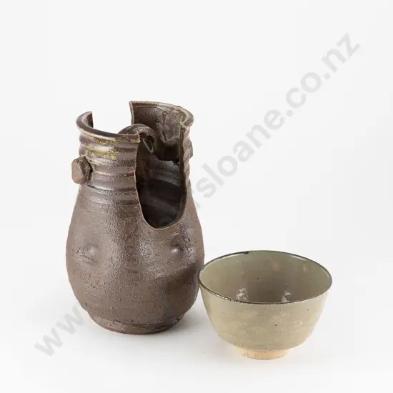 Ikibana Vase and Japanese Bowl