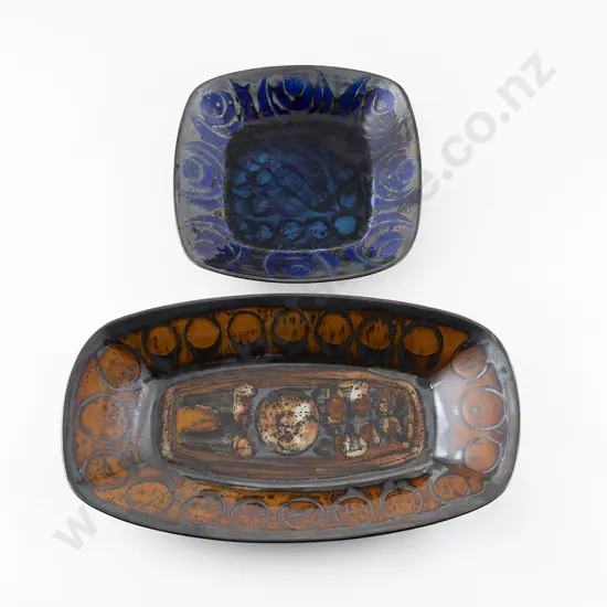 Two Kenneth Clark Dishes