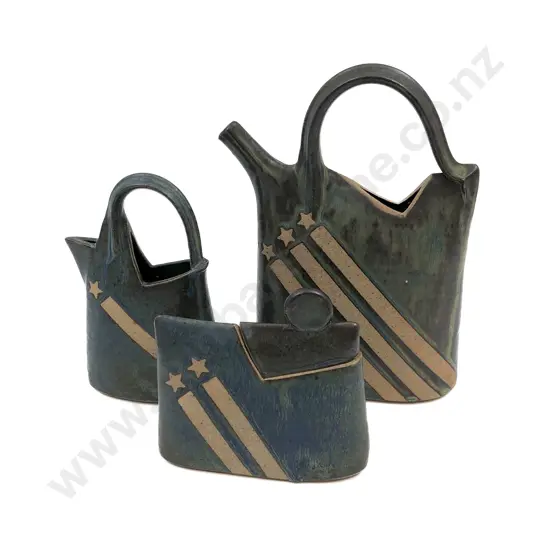 Three Pieces of Hector Pottery