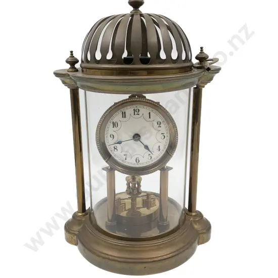 Glass Cased Clock