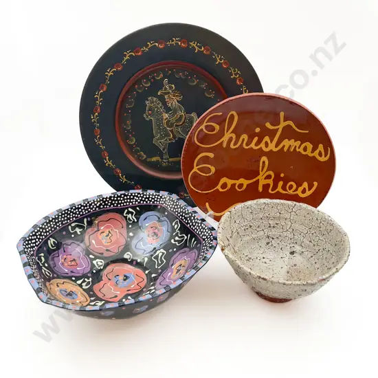 Quantity of Assorted Decorative Platters and Serving Bowls (faults) (4)