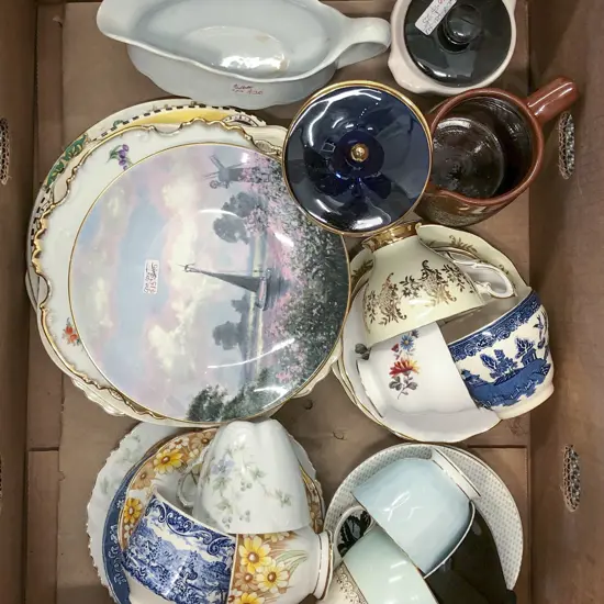 Box of Assorted Fancy China