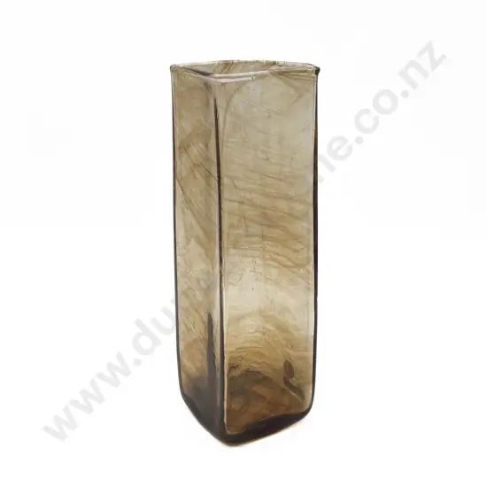 Holmgaard Smoked Glass Vase