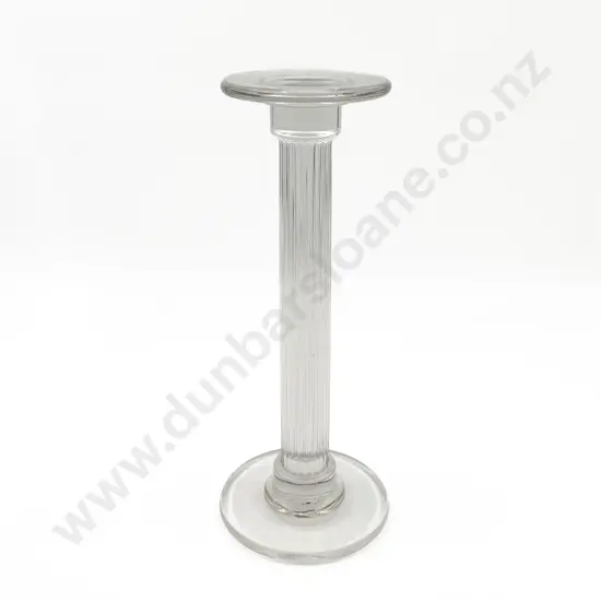 Glass Column Form Cake Stand