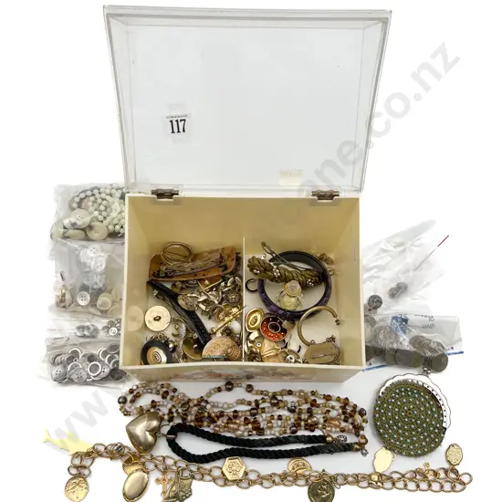 Quantity of Assorted Costume Jewellery & Mixed Coinage etc