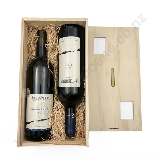 Two Bottles of Mills Reef Wine in Presentation Box