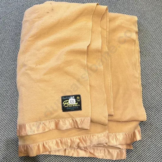 Vintage Princess Pure Wool NZ Made Blanket