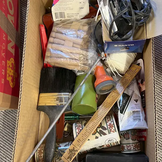 Mixed Box of Assorted incl Mini Iron