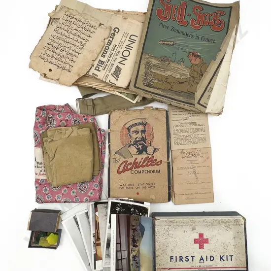 Box of Assorted Vintage incl Military Reference Soldiers Pay Books etc