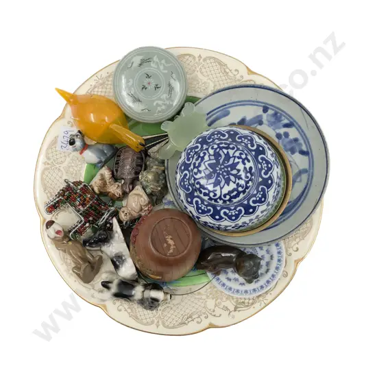 Qty of Assorted Asian Ornaments etc