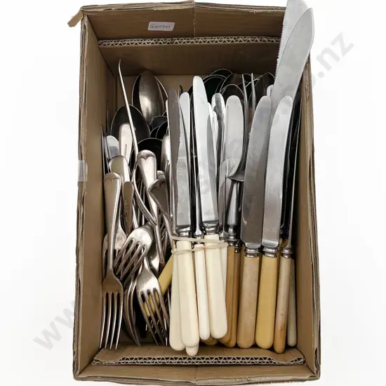 Small Box of Assorted Cutlery