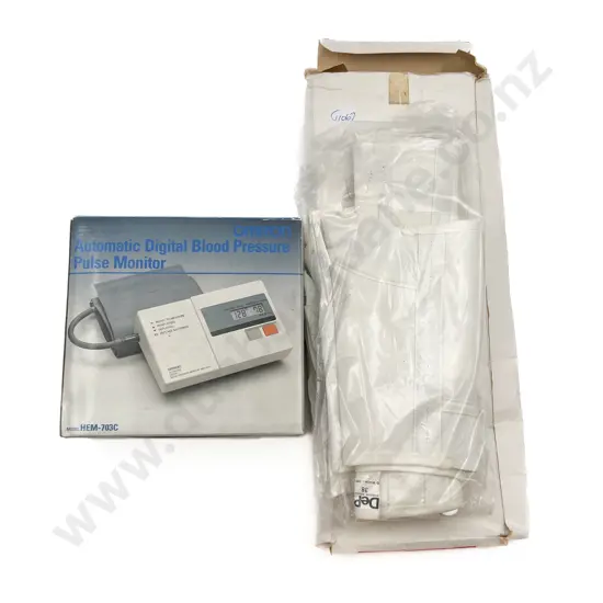 Blood Pressure Pulse Monitor Together With Lumbar Support Brace