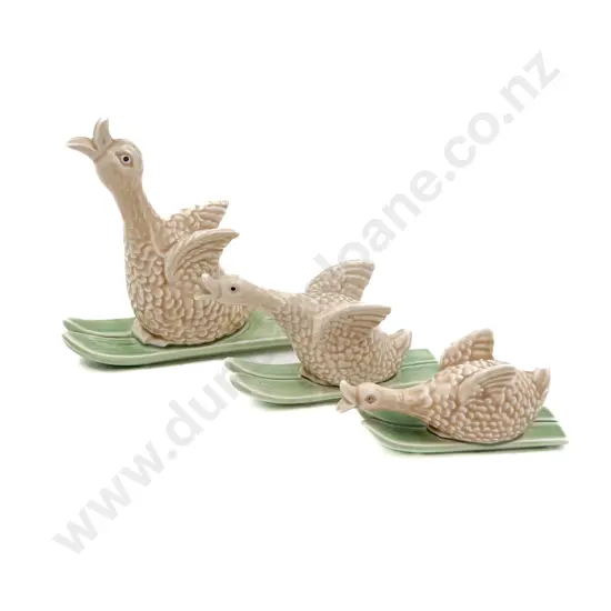 Graduated Set of Three Duck Figures