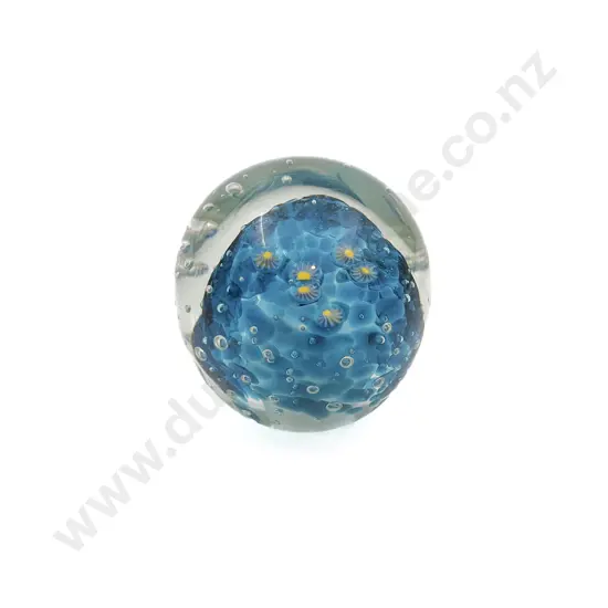 Art Glass Paperweight Signed Venus