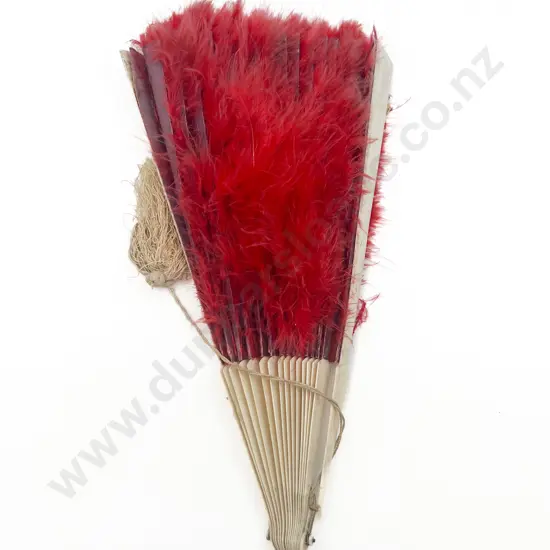 Ivory and Ostrich Feather Fan (a/f)