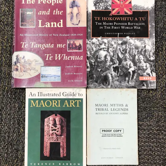 Four Maori Reference Volumes