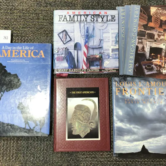 Six American Reference Volumes