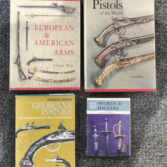 Four Vintage Weaponry Reference Volumes