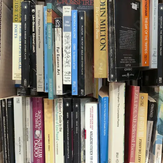 Box of Assorted Books