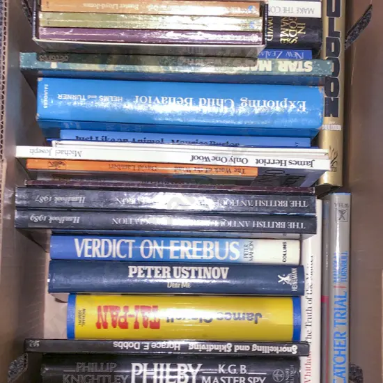 Box of Assorted Books