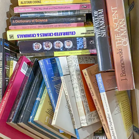 Box of Assorted Books