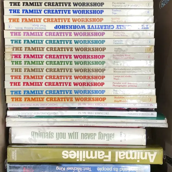 Box of Assorted Books