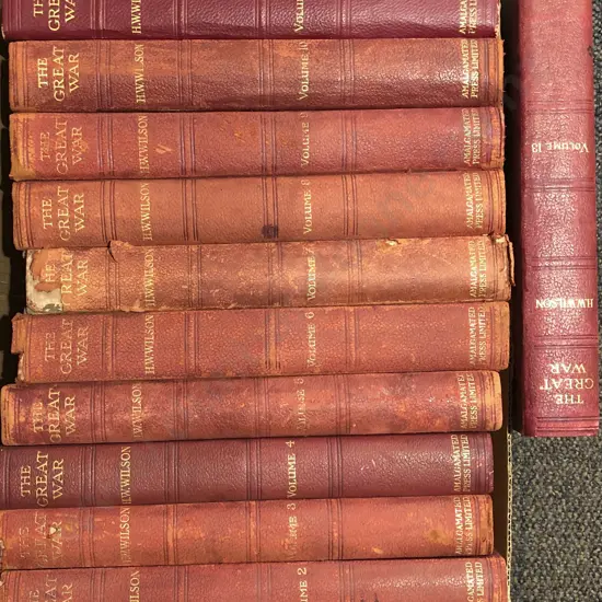 The Great War - H.W Wilson Volumes I - XIII