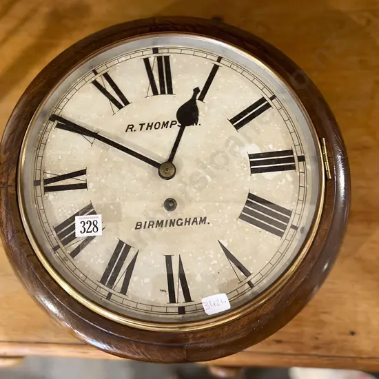 Oak Framed Wall Clock
