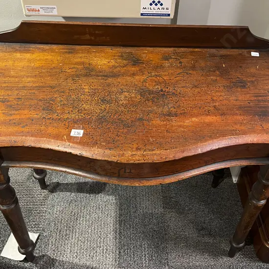 Serpentine Hall Table