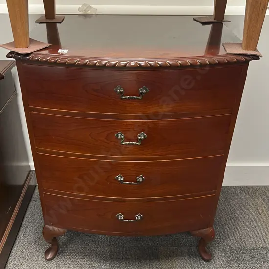 Mahogany Four Drawer Chest of Drawers