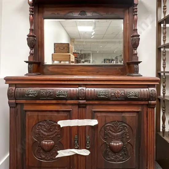 Edwardian Mirror Back Sideboard