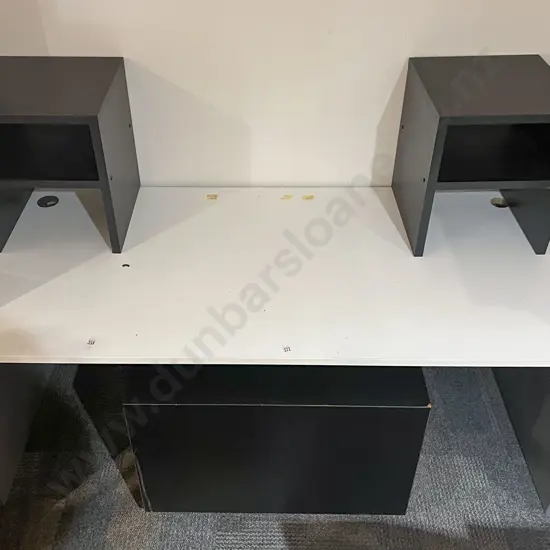 Office Desk with Large Stool