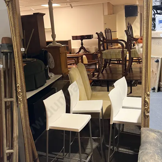 Large Gilt Framed Wall Mirror Tinted