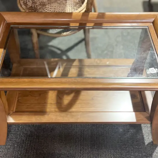 Glass Top Coffee Table