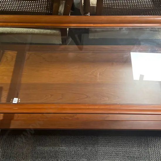 Glass Top Coffee Table