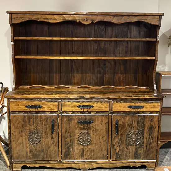 Adzed Welsh Dresser