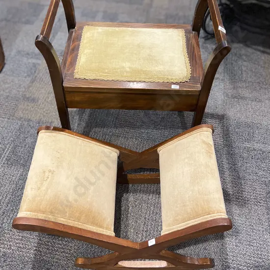 Piano Stool & Footstool