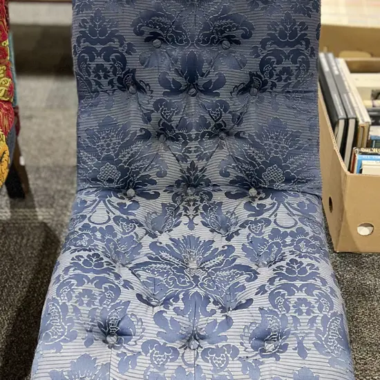 Victorian Upholstered Button Back Nursing Chair