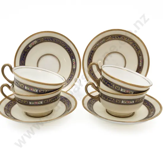 Four RD Cups/Saucers