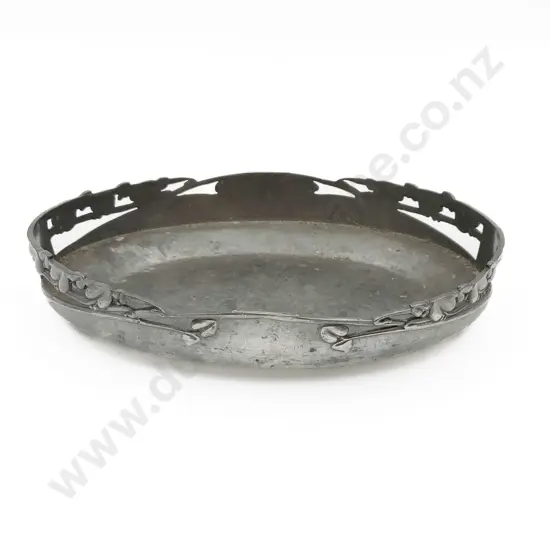 Tudric Pewter Oval Dish