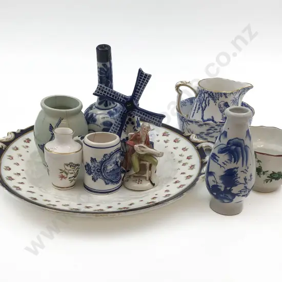 Small Quantity of Assorted Blue & White China etc